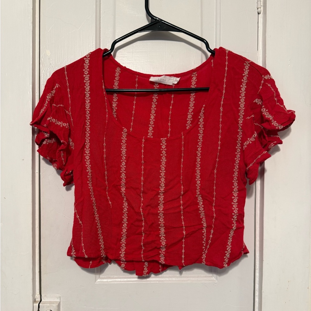 Lush crop top